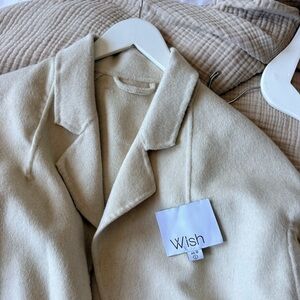 Wish Apollo Coat – Cream | AUS 10 | ¾ Sleeve
